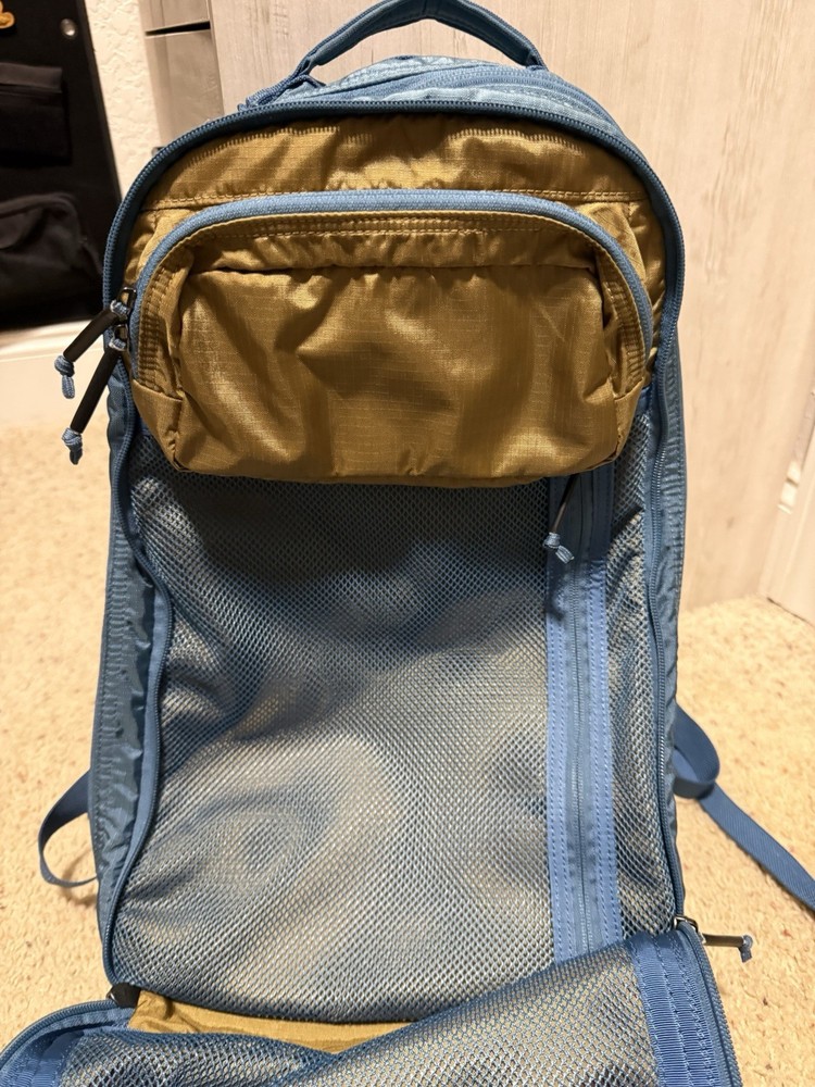 Goruck 18L Bullet Double Compartment (DC) Ripstop Robic backpack blue