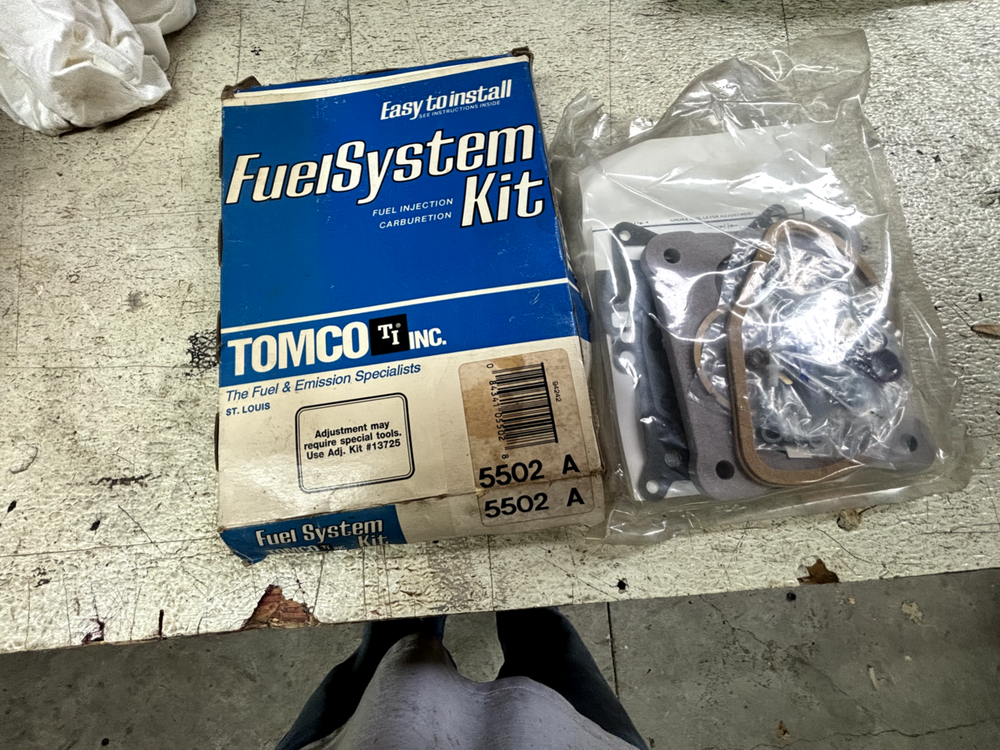 TOMCO 5502A CARB KIT