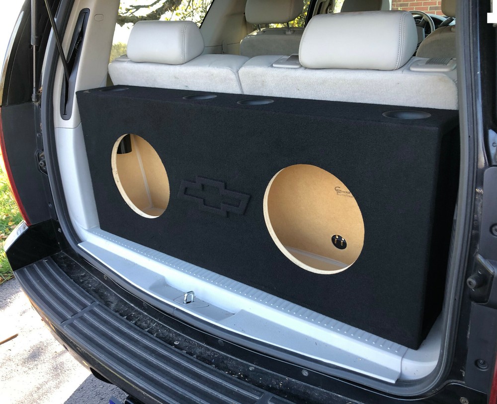 For a 2000+ Chevy Tahoe ~ Custom Ported / Vented Sub Box Subwoofer Enclosure