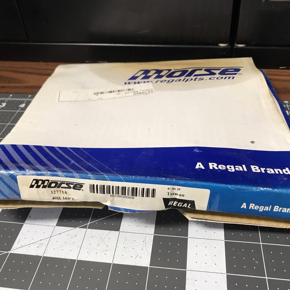 MORSE RIVETED ROLLER CHAIN 10FT 40R 127714 (LA29M)