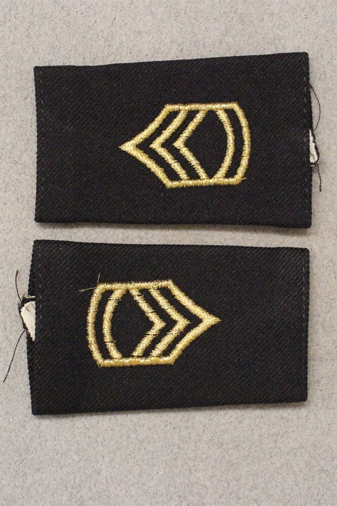Slip-On Rank 005: U.S. Army Sergeant First Class - small black pair