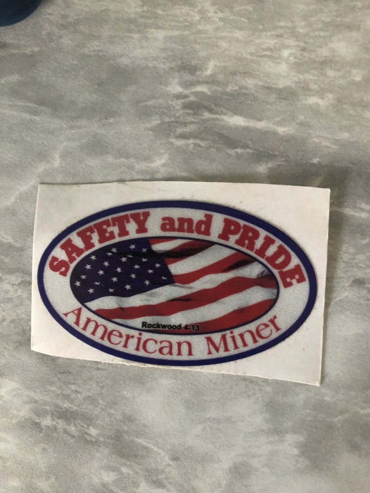 Coal Mining Stickers Nice Older Vendors