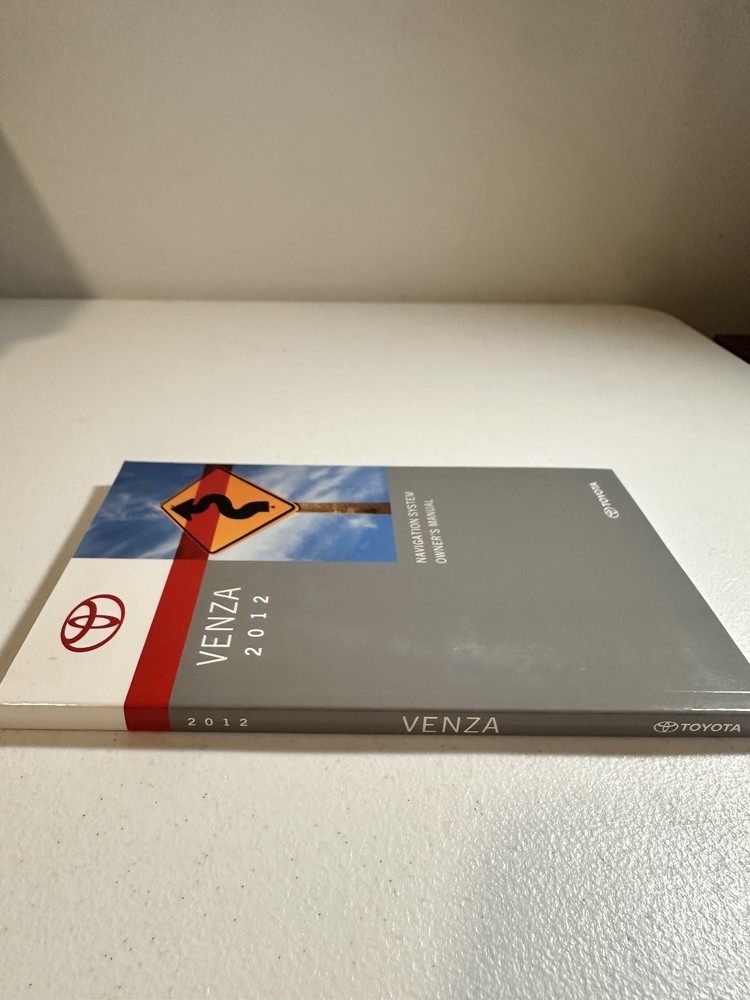 Toyota Venza Navigation System Owner's Manual 2012