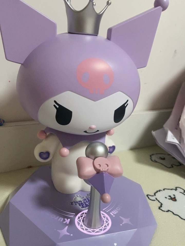 Cute Kuromi Microphone Stage Wireless Bluetooth Charging Speaker 5.2 Audio Gift
