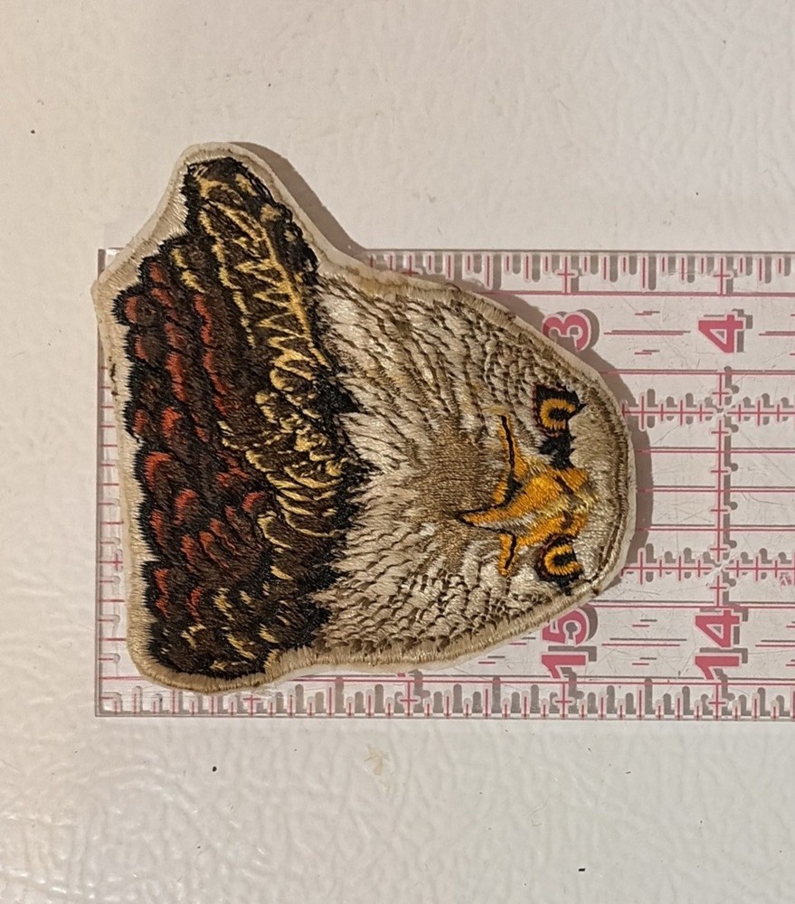 BALD EAGLE 3.5 X 3.25” PATCH EMBROIDERED