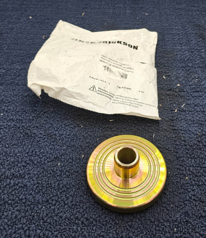 HENDRICKSON S-20924: 4" Flanged Inner Alignment Washer Concentric Collar