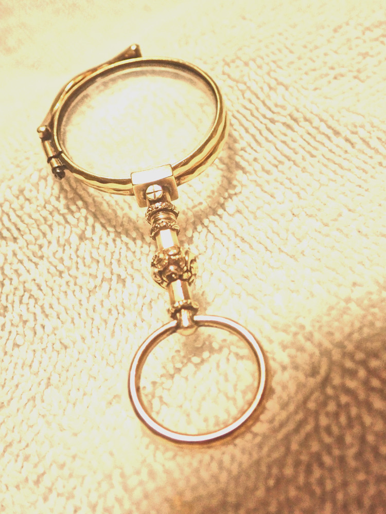 SOLID 15K GOLD 1820'S REGENCY PERIOD SPRING-OUT GEORGIAN STYLE LORGNETTE!