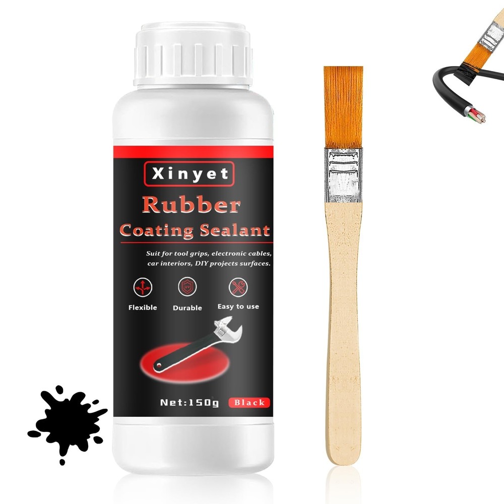 Rubber Dip 150ml for Tools Waterproof Flexible Peelable Protective Coating NEW
