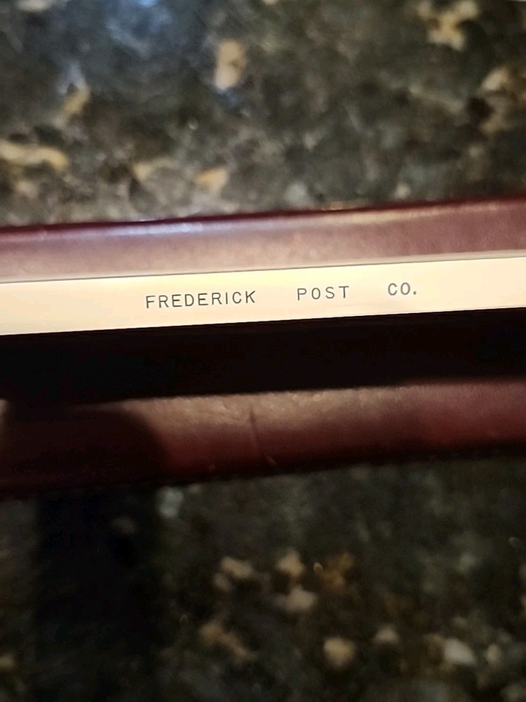 Hemmi Frederick Post Co 1460 Versalog Slide Rule with Leather Case