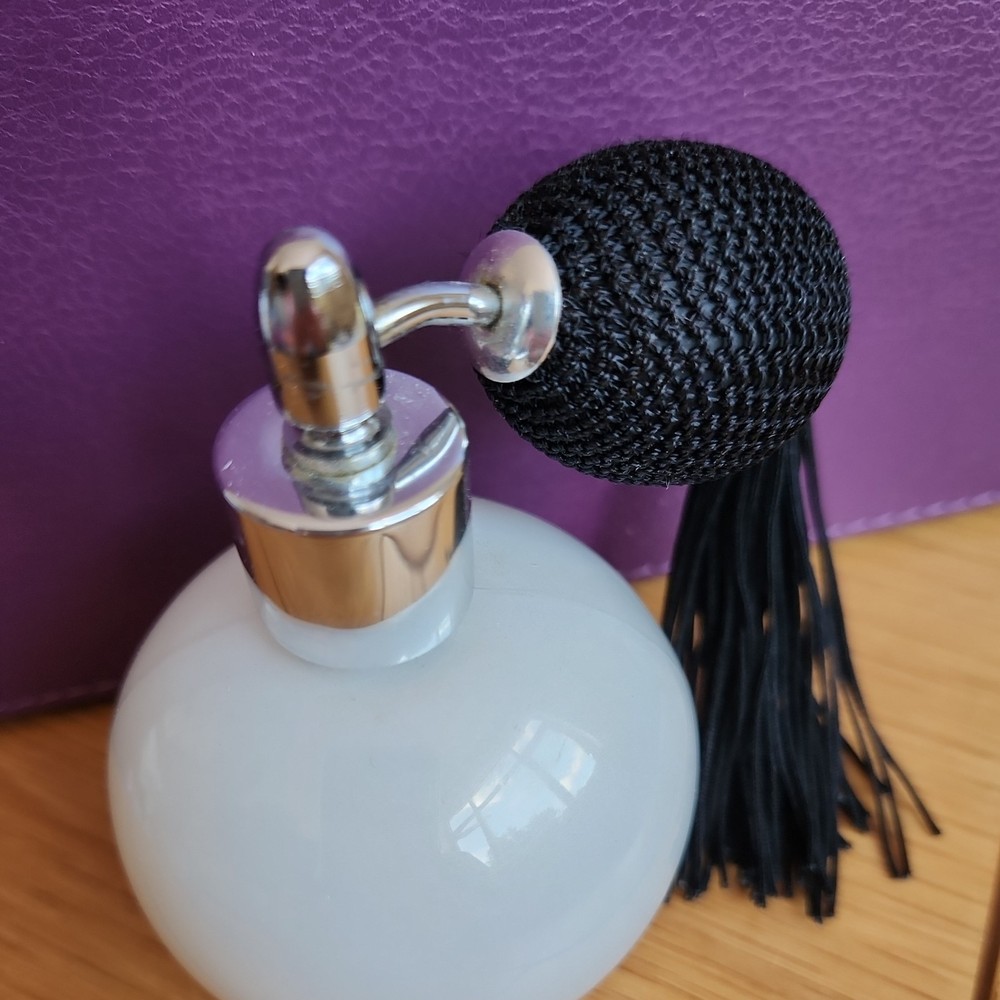 Ladurée White Perfume Atomiser Spray Empty Glass Bottle