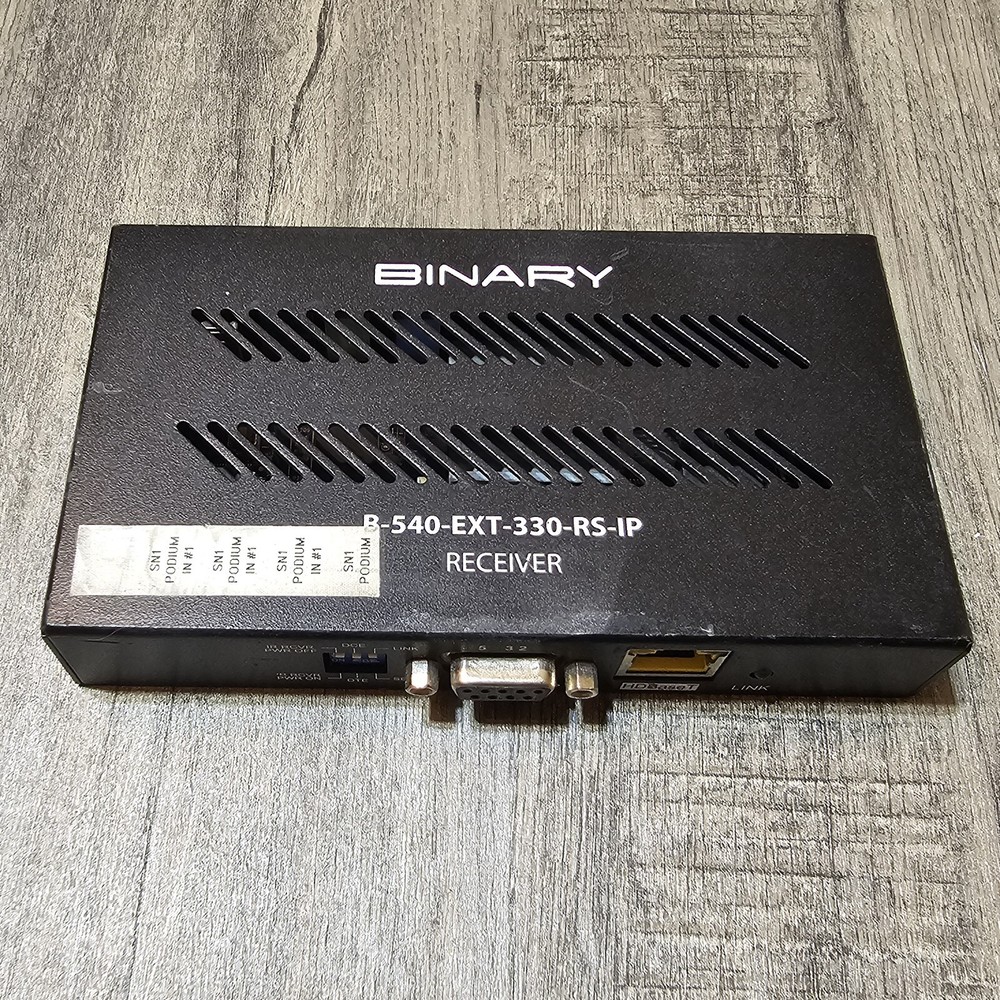 Binary B-540-EXT-330-RS-IP Transmitter EIA-568-B Unit Only