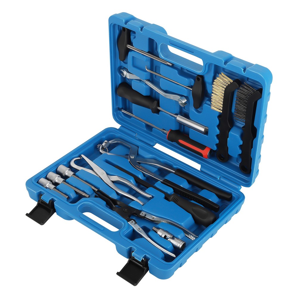15PCS Brake Drum Tool Kit with Brake Spring Pliers/Compressor/Puller Tool