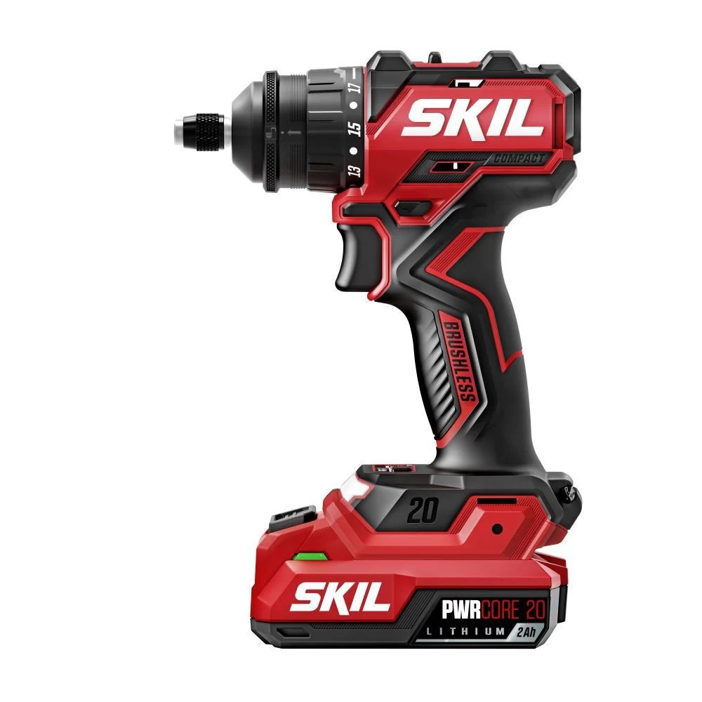 Skil 20V Brushless Compact Multi-Head Drill Driver Kit