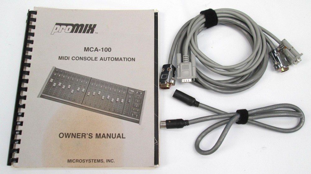 ProMix MCA-100 MIDI Console Automation Control Panel + Processor VCA Module+ PSU