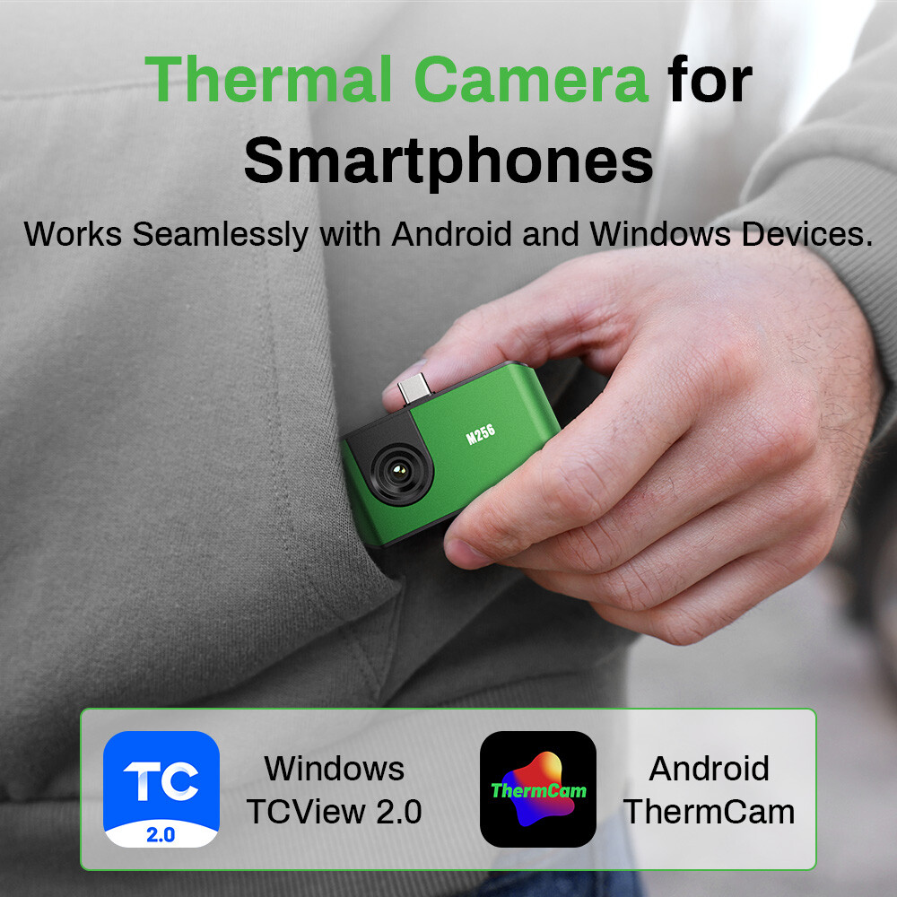 Infrared Thermal Imaging Camera IR Imager USB Type-C For Android Mobile Phone