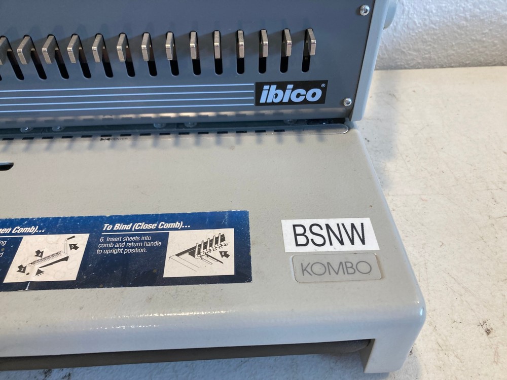 IBICO MODEL KOMBO BINDING MACHINE (PSM104)