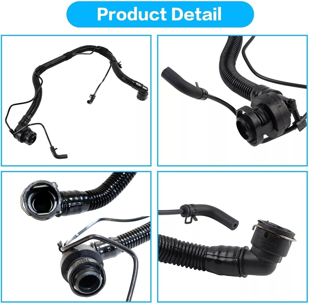 FZJDSD 5PCS Engine Radiator Coolant Hose & Heater &Pipe Compatible with...