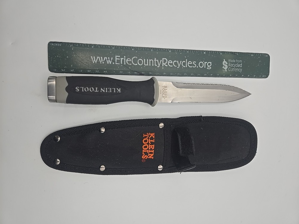 Klein Tools Fixed Blade Duct knife DK06 J10 WITH sheaf