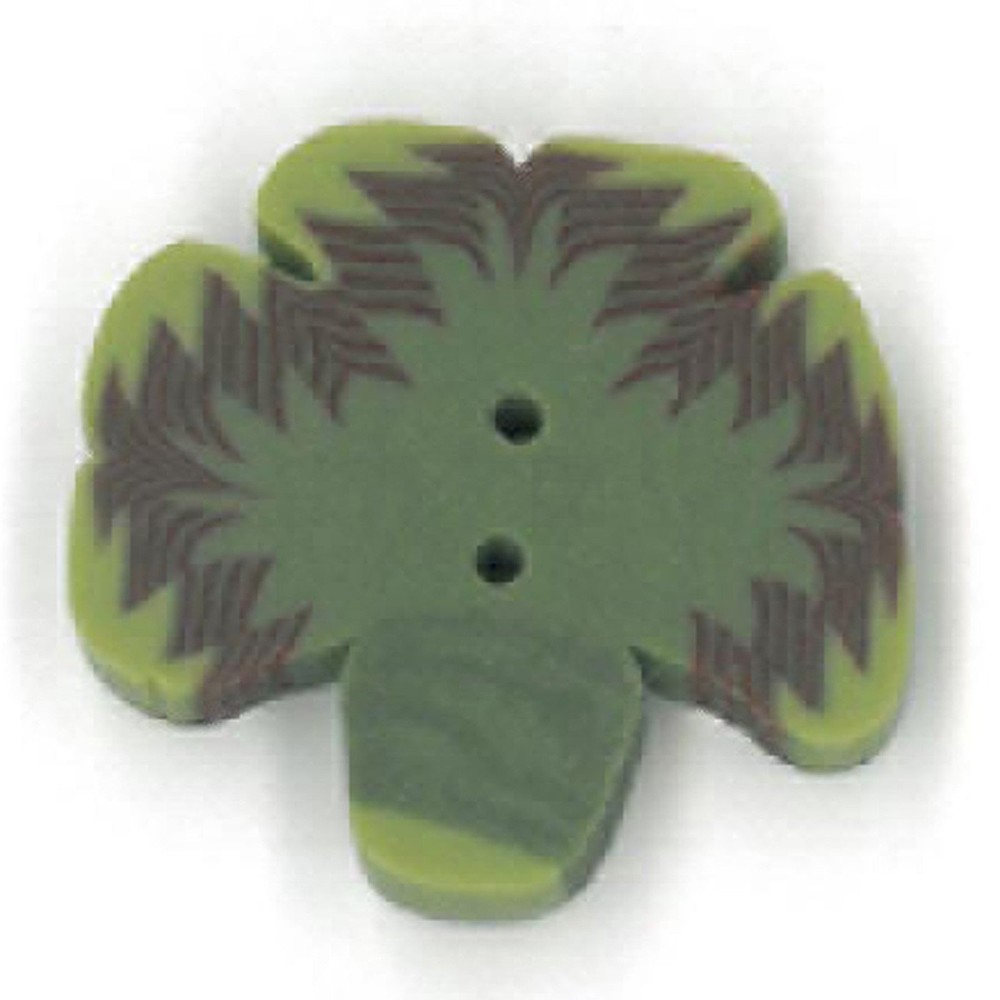 Three Leaf Clover 2260 by Just Another Button Company Buttons