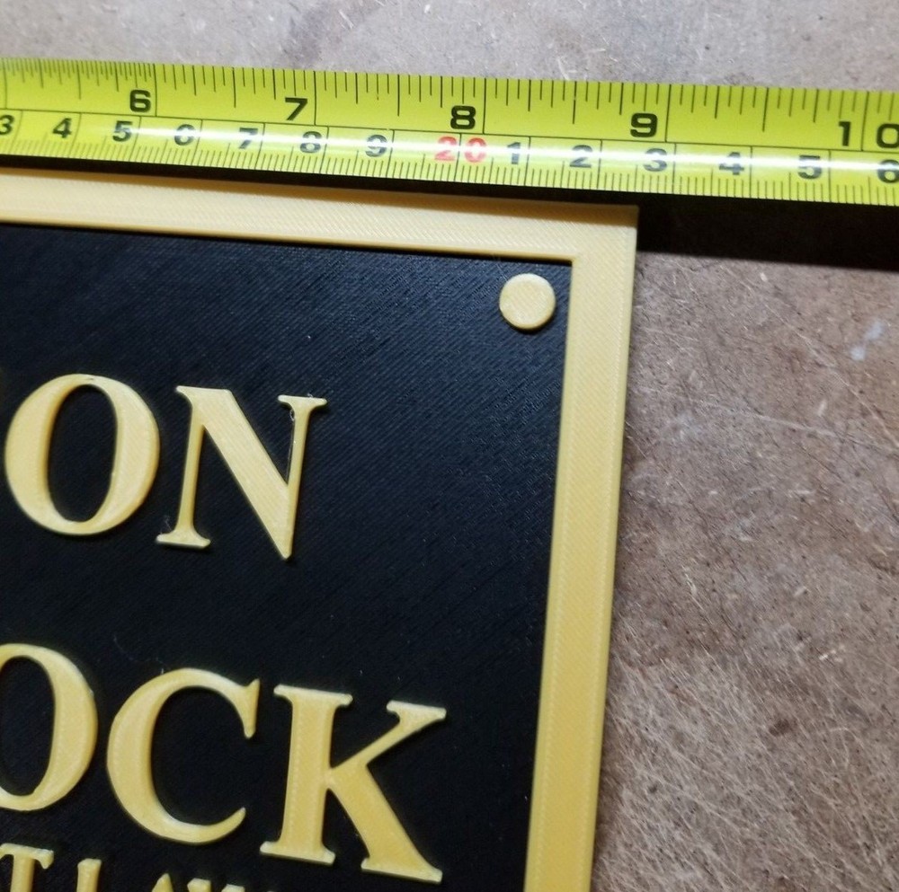 Nelson and Murdock (Daredevil inspired plaque 3d printed)