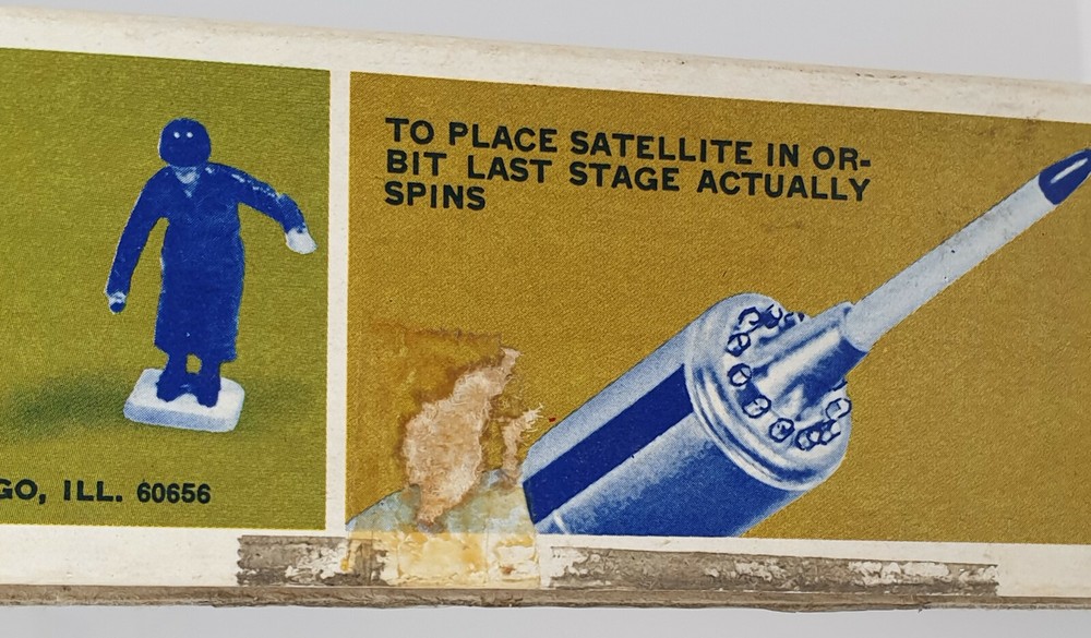 SPACE : JUPITER C EXPLORER SATELLITE LAUNCH VEHICLE MODEL KIT BY HAWK IN 1966