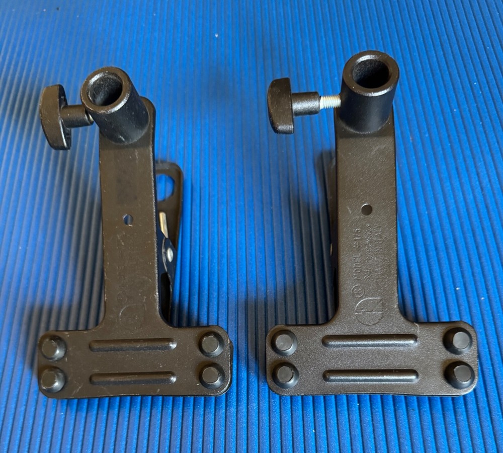 Manfrotto + Co 175 Spring Clip Clamps, Pair, Black