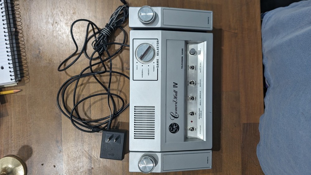 Concert Hall IV Television Computer Game Model 6600 Not Tested