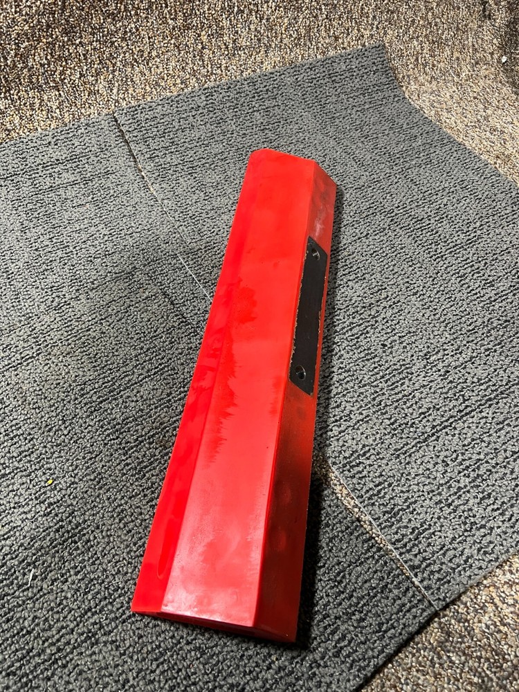 Wiggert + Co. Scraper 1125-4500 Red Orange 2 Mounting Hole