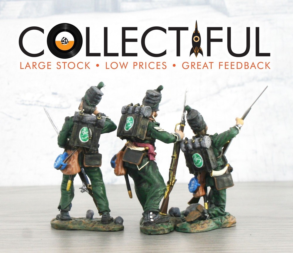 COLLECTOR'S SHOWCASE #CS00324 - 95TH RIFLES - LOADING SET - SOLDIERS BOXED🔥