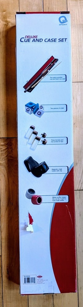 Deluxe Cue and Case Set