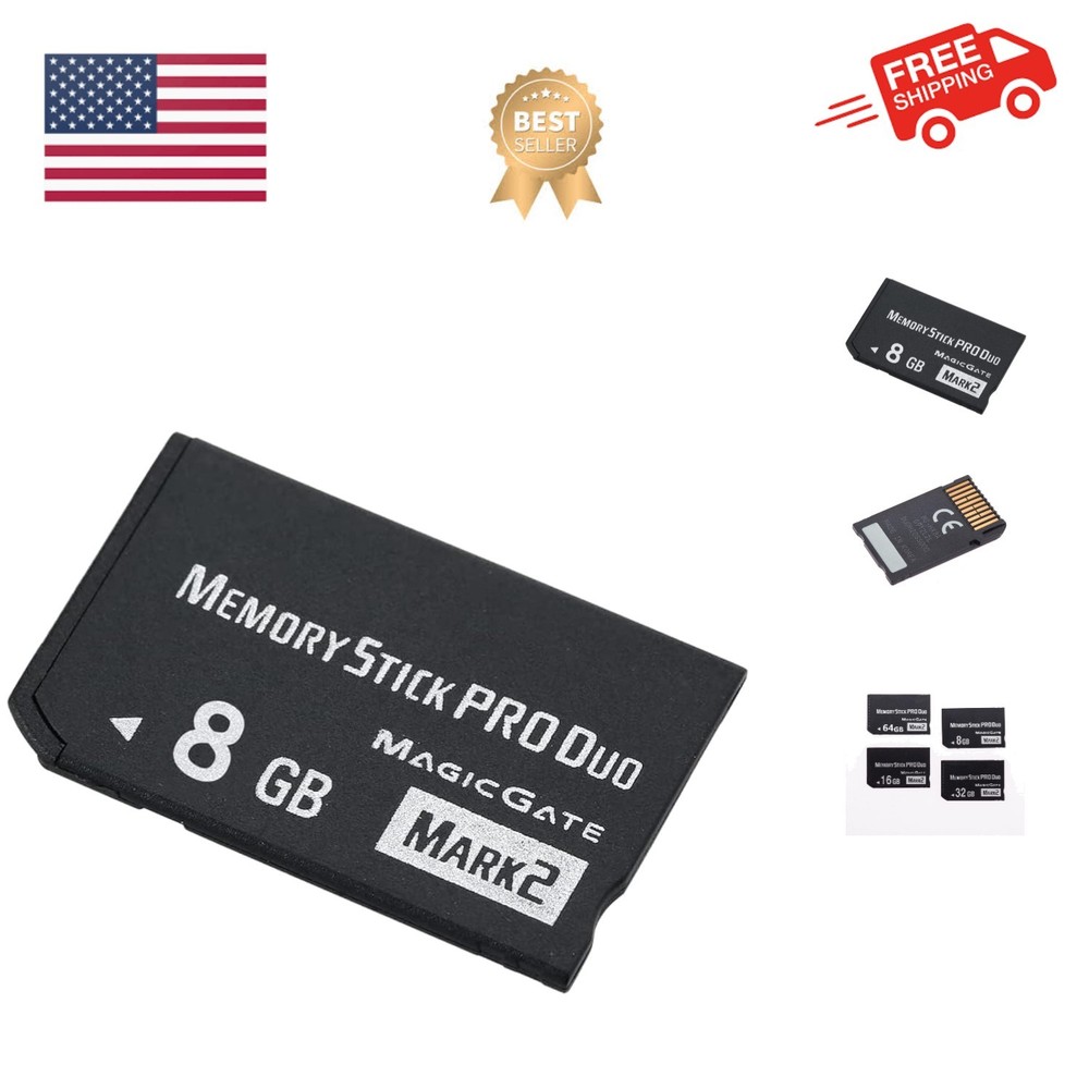 MS 8GB Memory Stick Pro Duo Mark2 Camera Memory Card