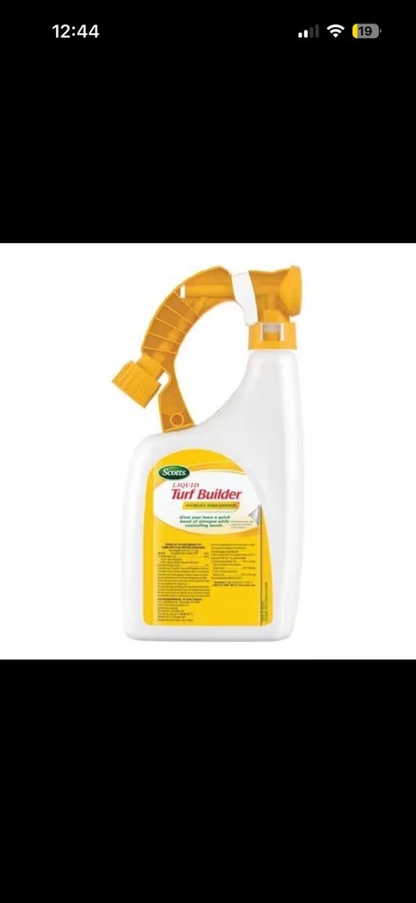 Scotts 32oz Liquid Turf Builder & Weed Control- Powerful Fertilizer ,Weed Killer