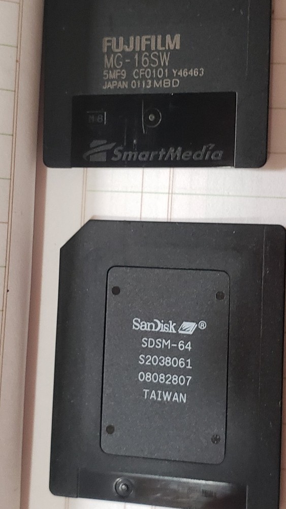 Tarjetas De Memoria Smartmedia 16mb