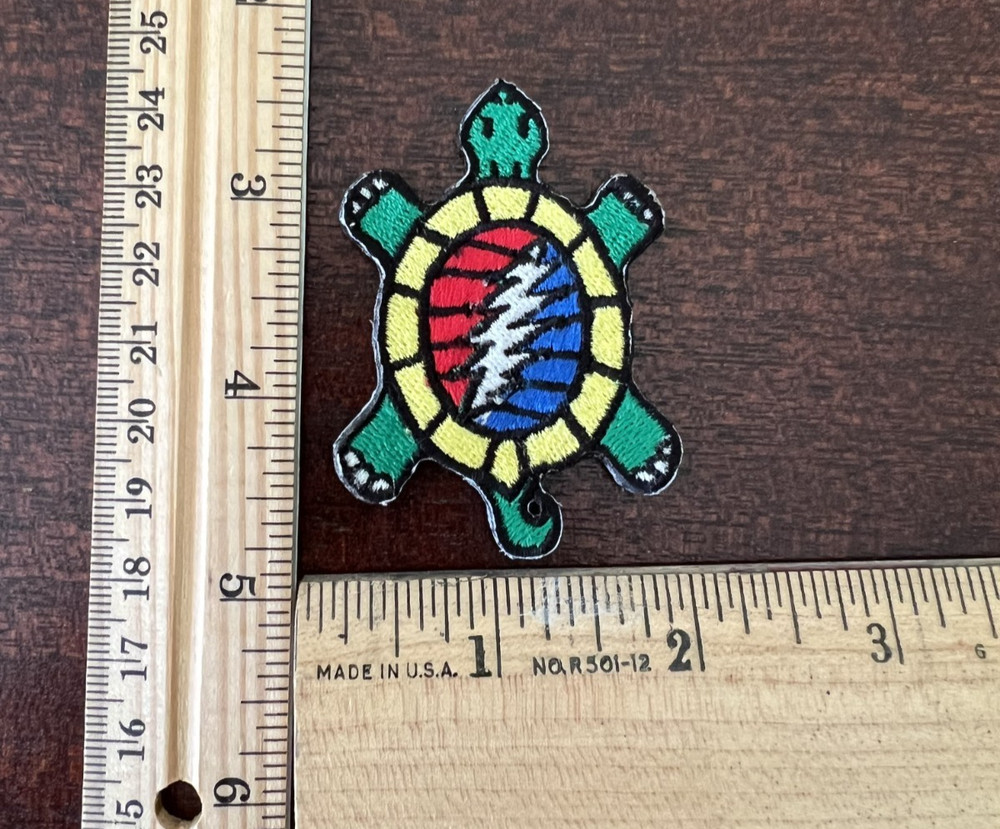 Grateful Dead ~ 2-1/2" Terrapin Turtle ~ Embroidered Patch