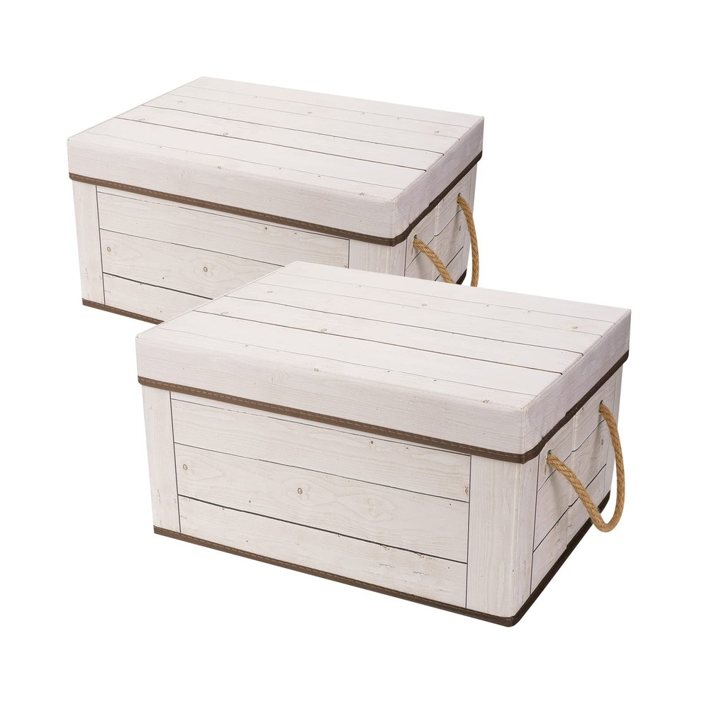 Memory for Keepsake, Decorative Storage Boxes with Lids and Handles for Stora...