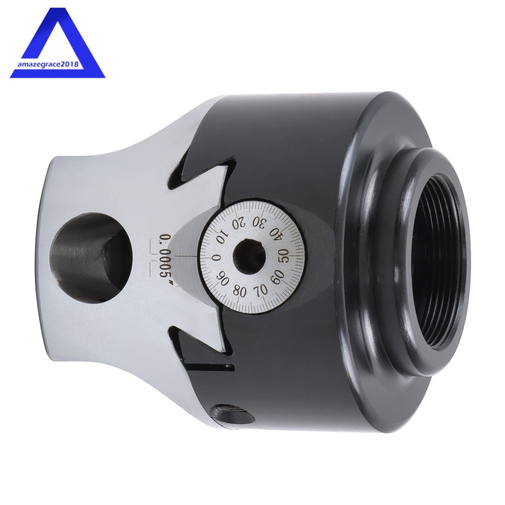 High Precision 3" Threaded Boring Head 3/4" Hole Size 1-1/2-18" Thread Mount