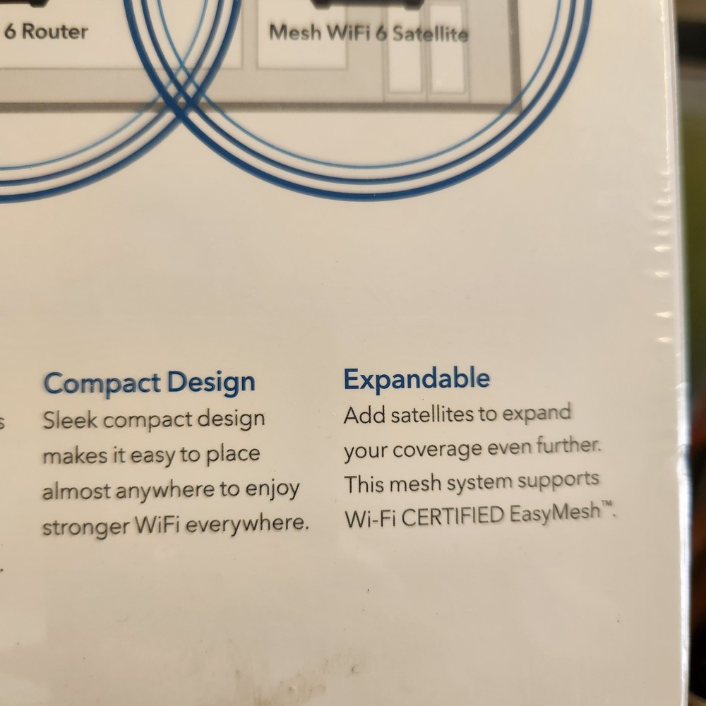 Netgear Nighthawk Mesh Wifi 6 System N.I.B. Sealed