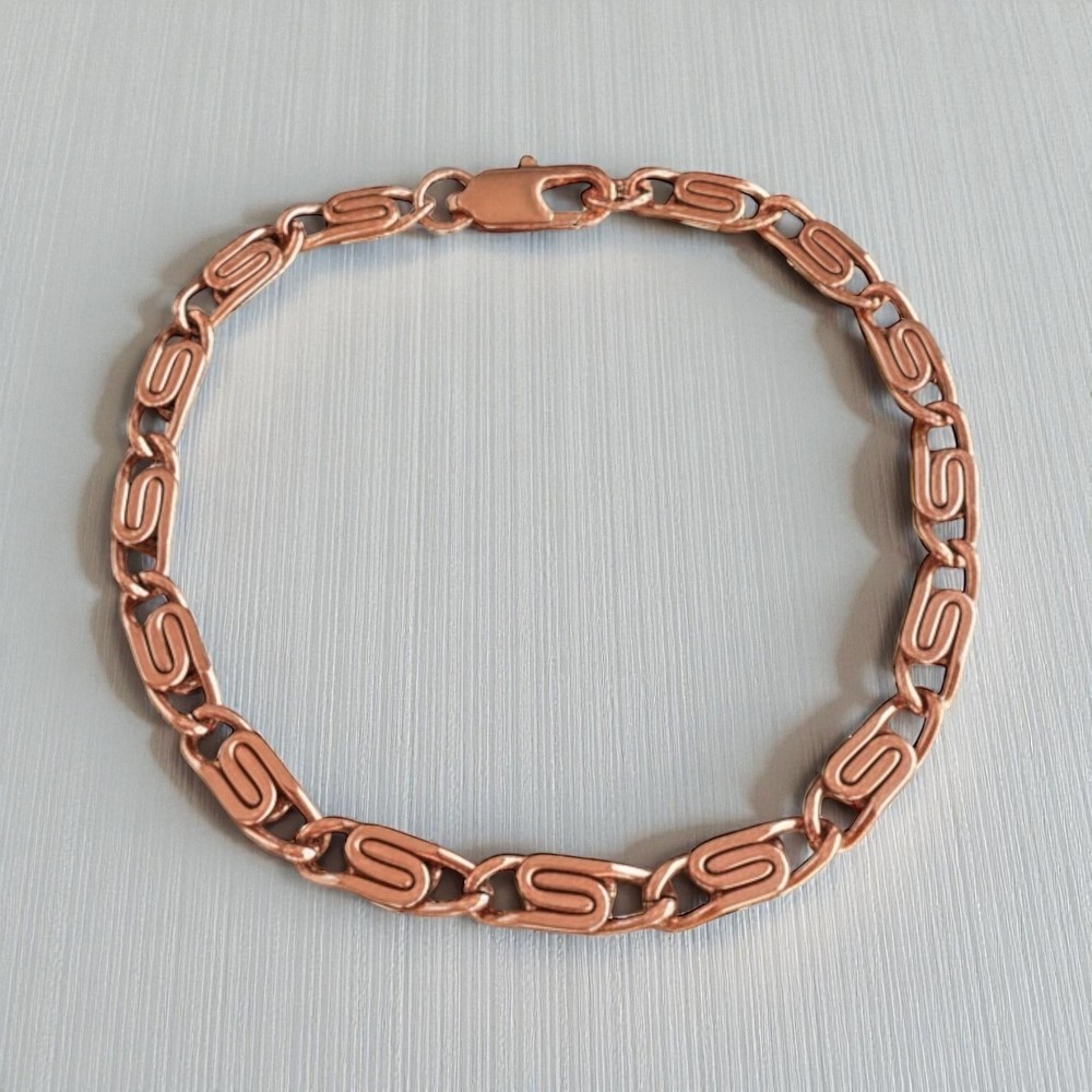 Pure Copper Scroll Bracelet • Vintage Style • Adjustable & Plus Sizes Available
