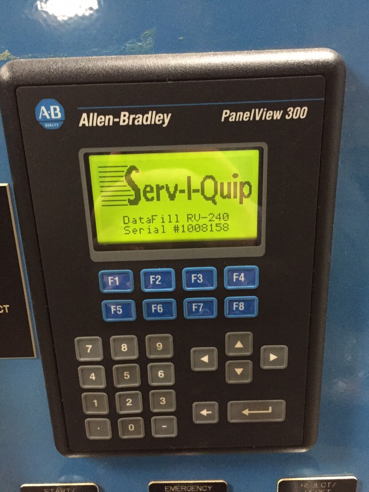 Serve-I-Quip DataFill RV-240 Refrigerant Charging System