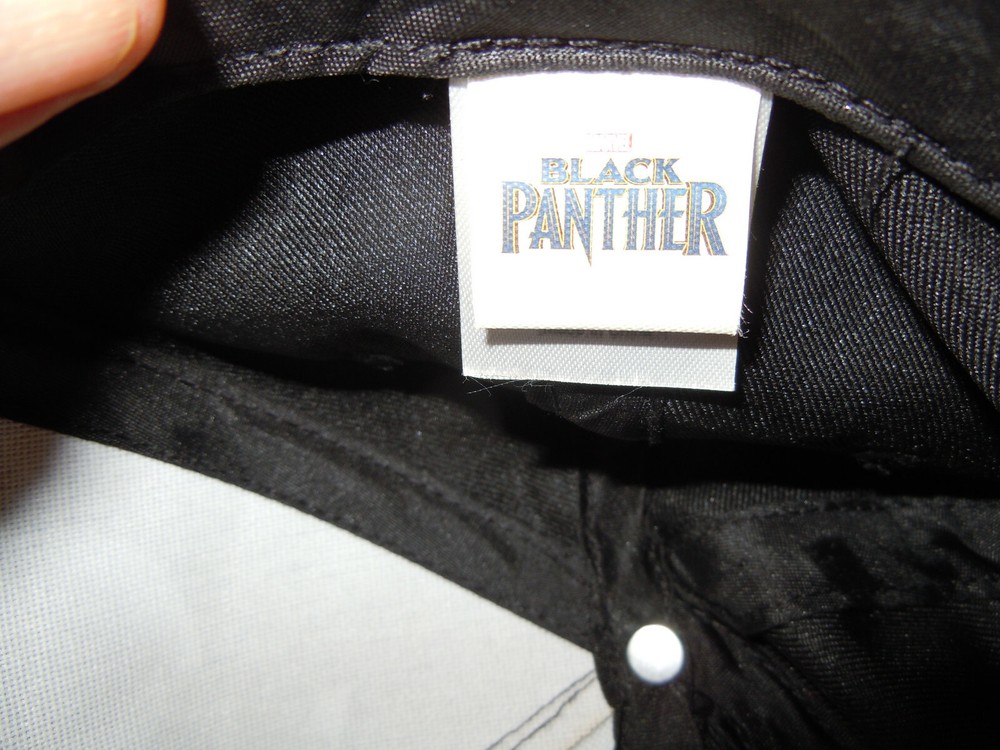 " MARVEL " COMICS BLACK PANTHER WARRIER KING HAT / CAP - SNAPBACK