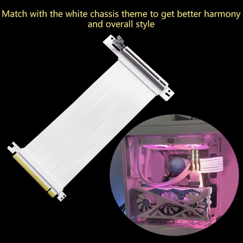 Vertical GPU Mounting Bracket PCIE3.0 X16 Slot Bracket With Toolless Adjustment