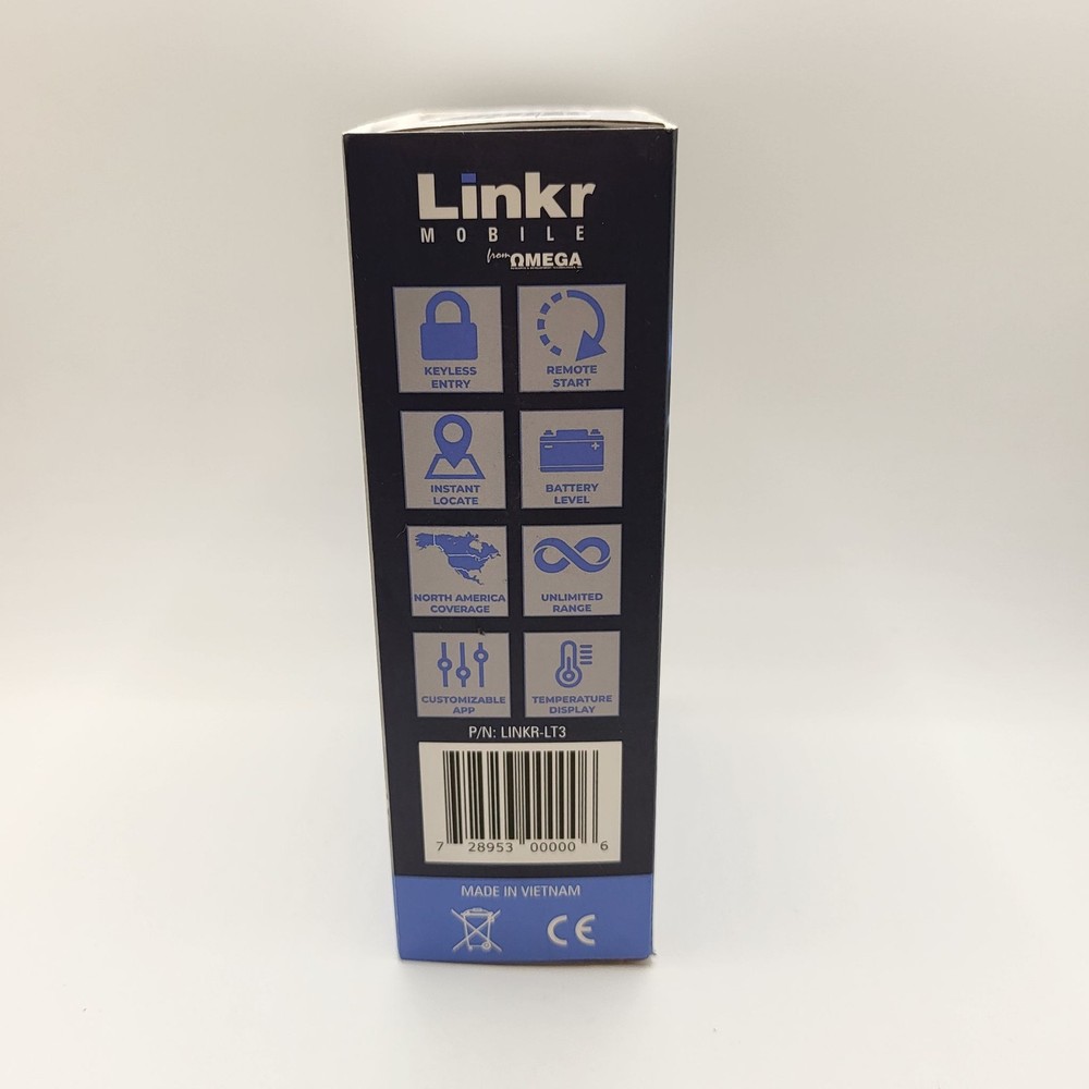 Omega LINKRLT3 LINKr Mobile SmartPhone Remote Start App iPhone & Android