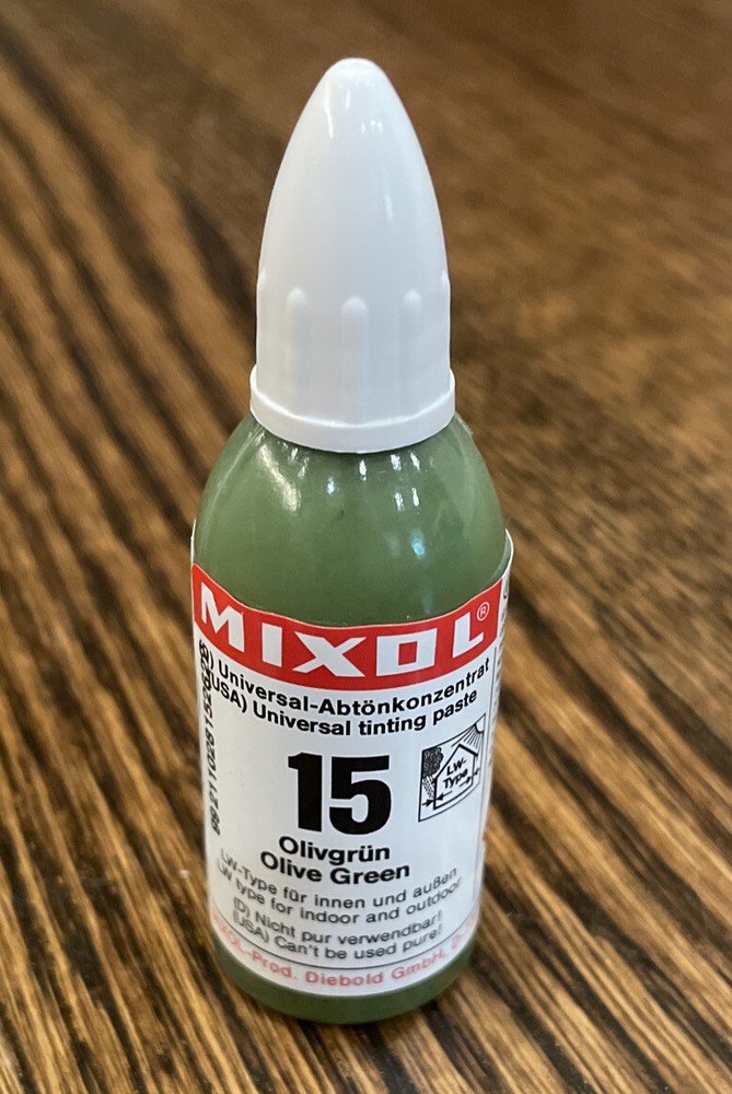 Mixol Universal Tints Olive Green #15 20 ml