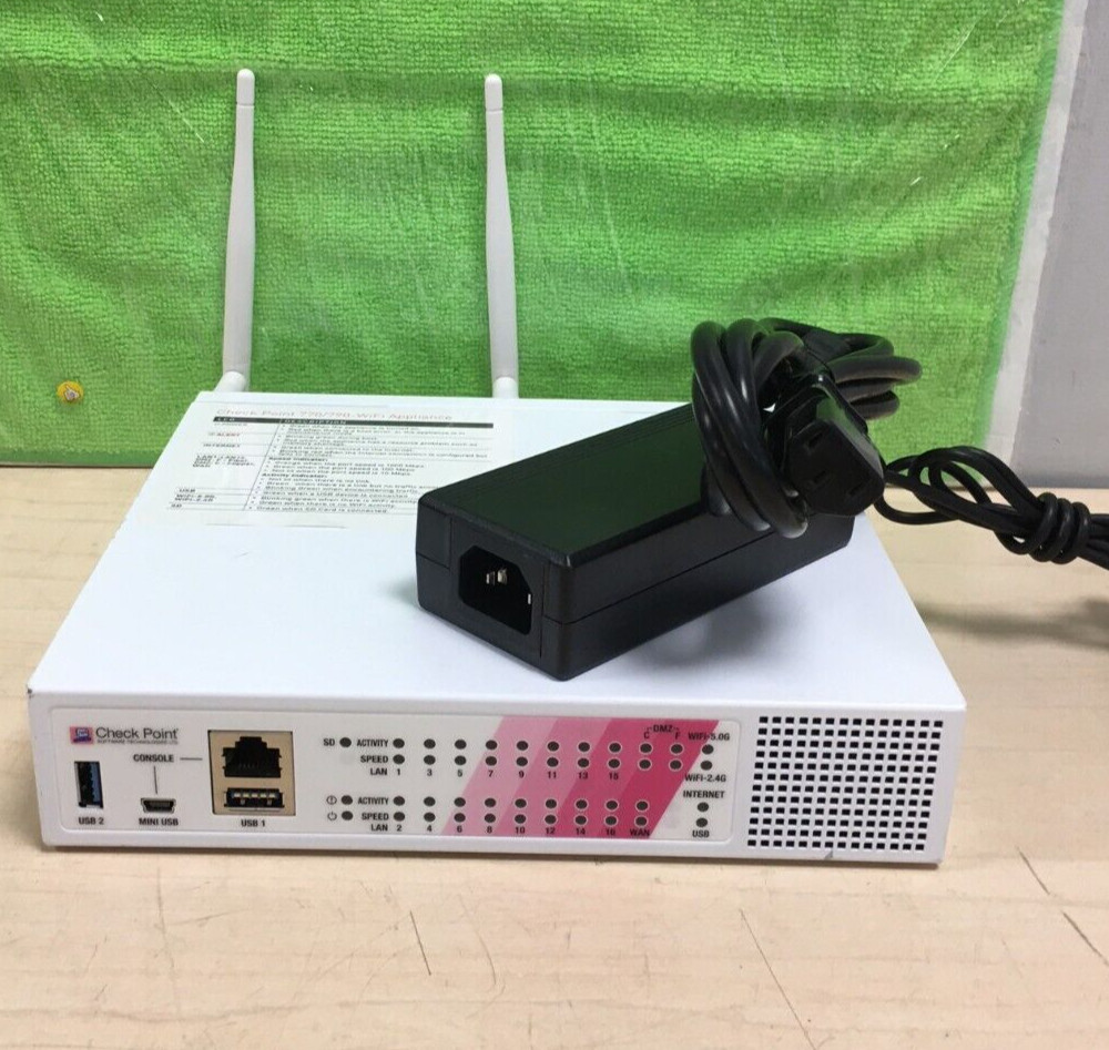 Check Point L-72W FIREWALL W/ORIGINAL AC-ADAPTER