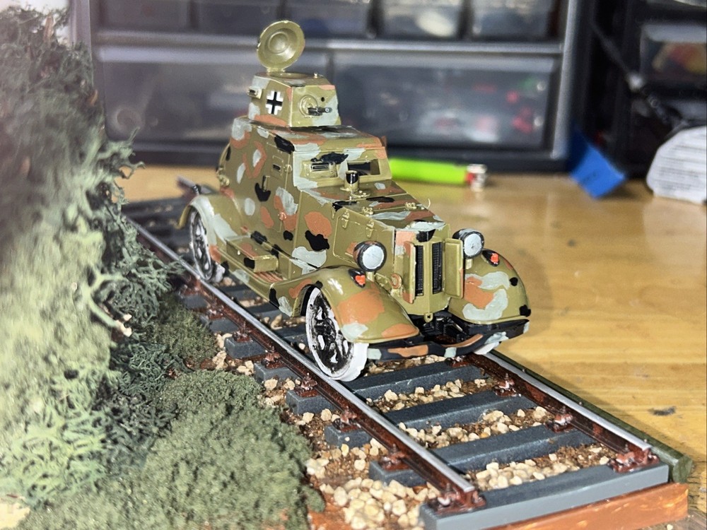 German Military Model Diorama
