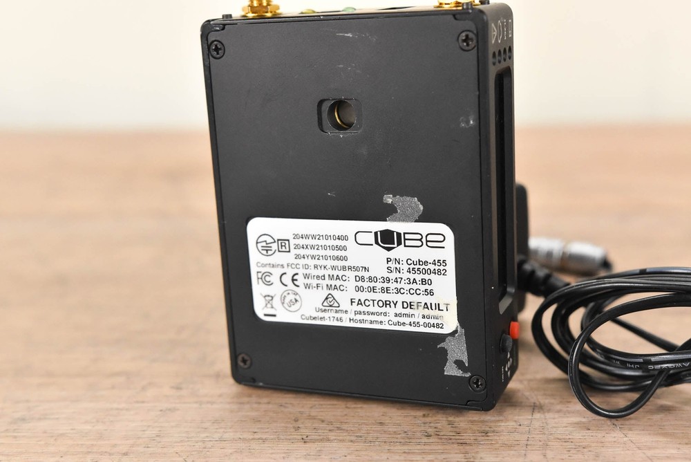 Teradek Cube-455 HDMI Decoder with Wi-Fi CG00XXT