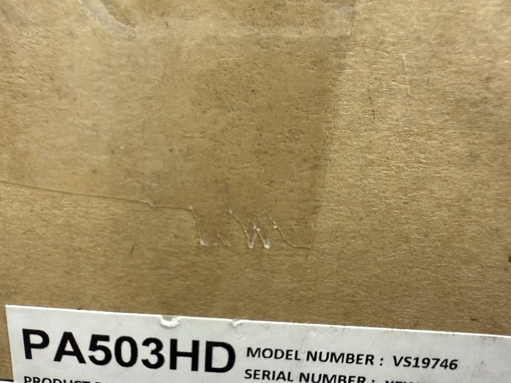 ViewSonic PA503S Projector - White