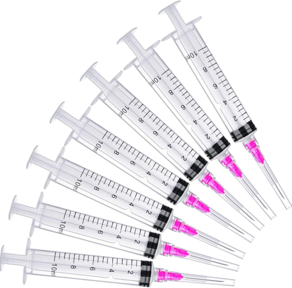Individually Wrapped 10ml Plastic Syringe Set of 100