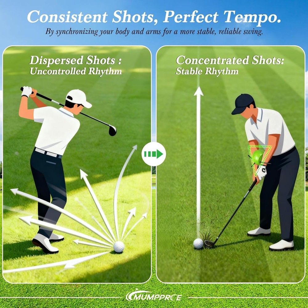 The Connector Golf Training Aid, Golf Swing Trainer for Posture Correction Pract