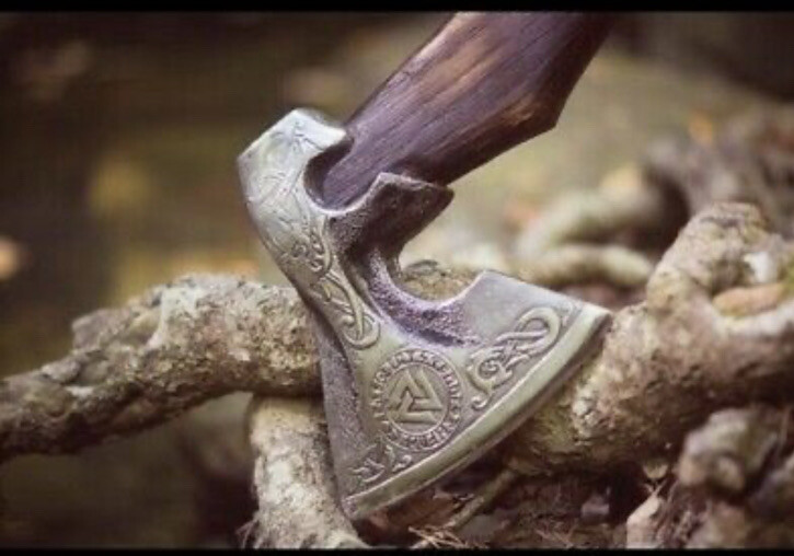 Viking Bearded Axe Hatchet Throwing Axe Same Day Shipping